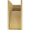 Ekena Millwork 9"W x 18"D x 18"H Classic Viola Rough Cedar Woodgrain TimberThane Corbel, Primed Tan CORUR09X18X18VIORCPR - alternate 3